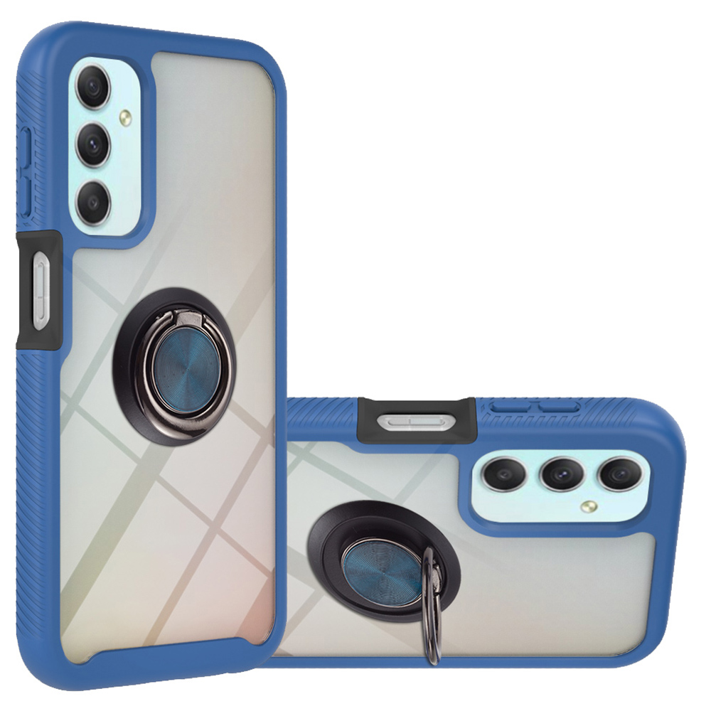 YB Pc-serie-5 Für Samsung Galaxy A24 4G Clear Protective Case PC+TPU Ring Kickstand Telefonabdeckung - Saphir, Galaxy A24 4G
YB Pc-serie-5 Für Samsung Galaxy A24 4G Clear Protective Case PC+TPU Ring Kickstand Telefonabdeckung - Saphir, Galaxy A24 4G