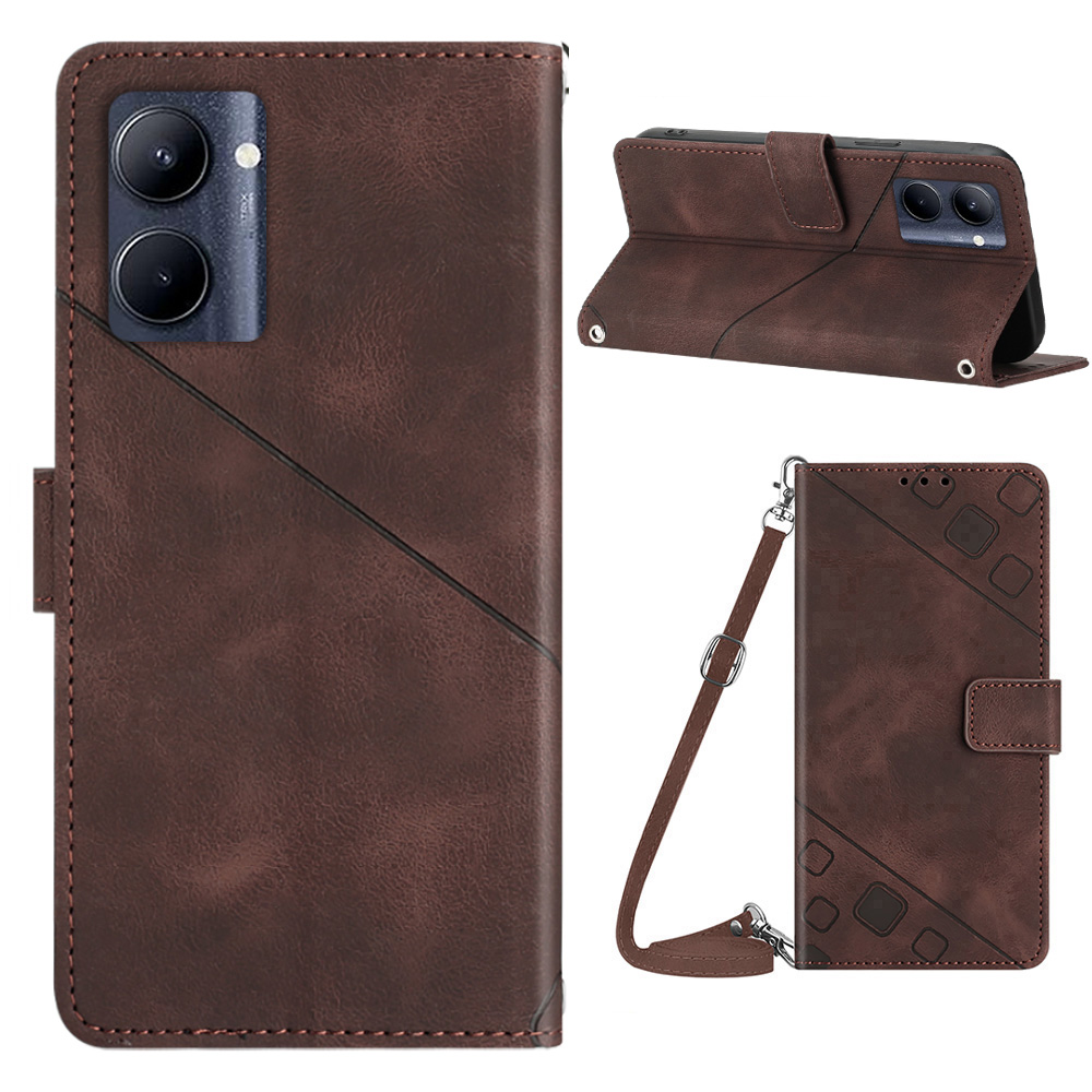 PT005 Yb-spartreihe 7 Für Realme C33 4G / C33 2023 4G PU Leder Telefon Hülle Ständer Geprägter Brieftasche Flip -abdeckung Mit Schultergurt - Braun, Realme C33 4G
PT005 Yb-spartreihe 7 Für Realme C33 4G / C33 2023 4G PU Leder Telefon Hülle Ständer Geprägter Brieftasche Flip -abdeckung Mit Schultergurt - Braun, Realme C33 4G