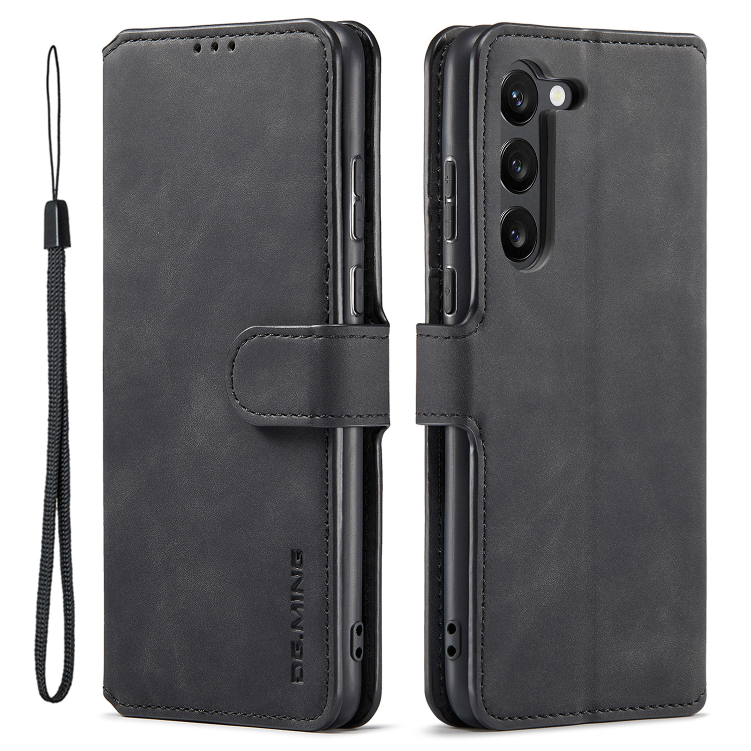 Dg. Ming Für Samsung Galaxy S23 Retro PU Lederständer Cover Schocksicherheit Brieftasche Telefon Hülle - Schwarz, Galaxy S23
Dg. Ming Für Samsung Galaxy S23 Retro PU Lederständer Cover Schocksicherheit Brieftasche Telefon Hülle - Schwarz, Galaxy S23