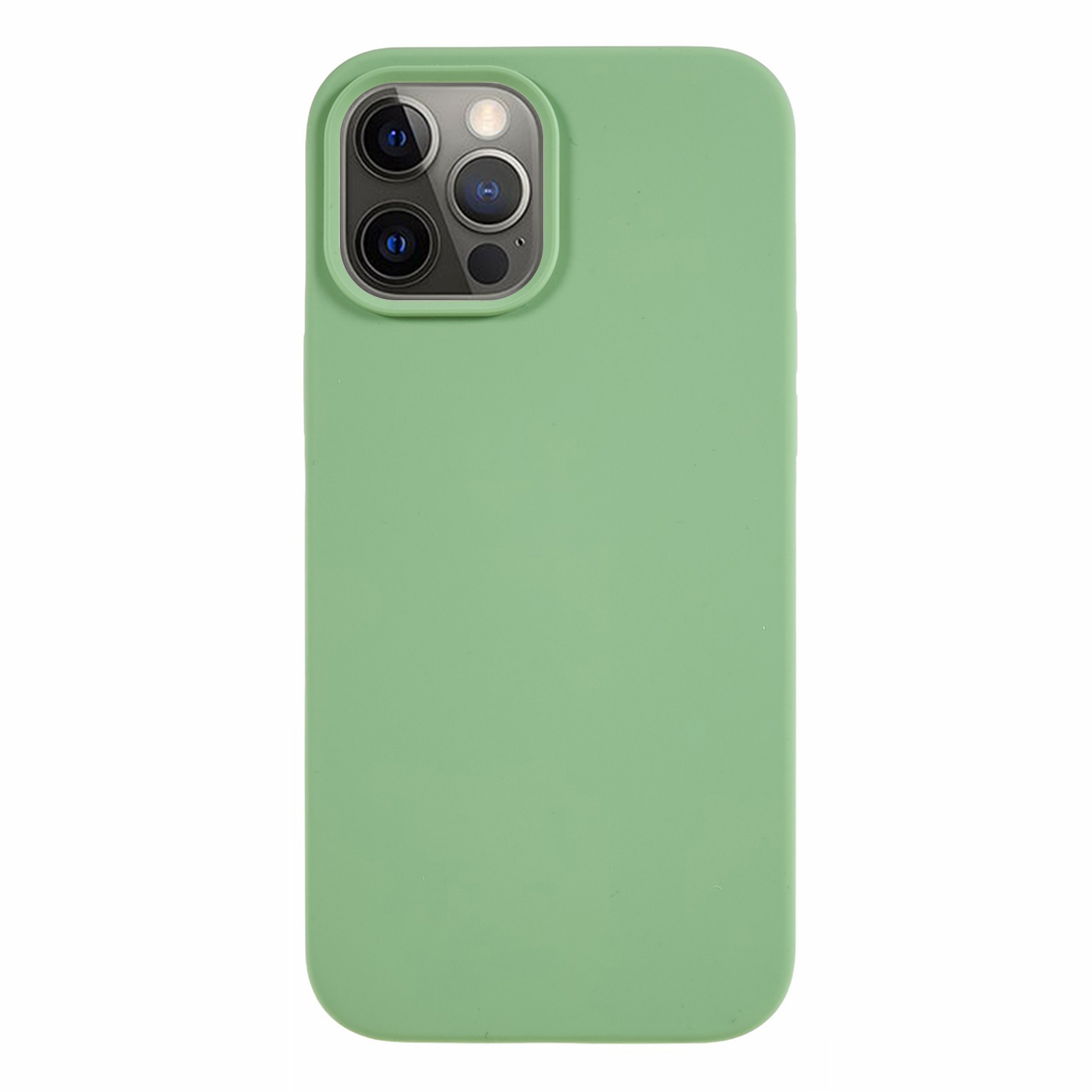Für Iphone 12 / 12 Pro Liquid Silicon Phone Hülle Weichverkleidung Anti-kratzer-telefonabdeckung - Matcha Green, iPhone 12
Für Iphone 12 / 12 Pro Liquid Silicon Phone Hülle Weichverkleidung Anti-kratzer-telefonabdeckung - Matcha Green, iPhone 12