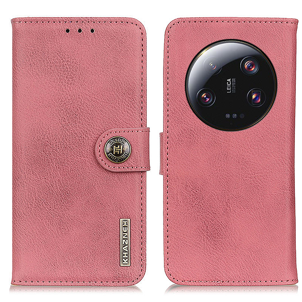 Khazneh PU Leather Hülle Für Xiaomi 13 Ultra, Cowide Textur Wallet Stand Telefonabdeckung - Rosa, Xiaomi 13 Ultra
Khazneh PU Leather Hülle Für Xiaomi 13 Ultra, Cowide Textur Wallet Stand Telefonabdeckung - Rosa, Xiaomi 13 Ultra