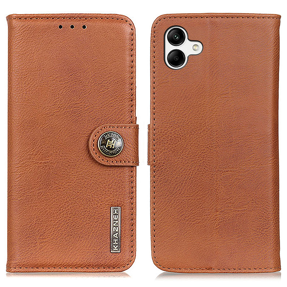 Khazneh PU Ledertasche Für Samsung Galaxy F14 5g, Brieftasche Ständer Cowide Textur Telefonabdeckung - Braun, Galaxy F14 5G
Khazneh PU Ledertasche Für Samsung Galaxy F14 5g, Brieftasche Ständer Cowide Textur Telefonabdeckung - Braun, Galaxy F14 5G