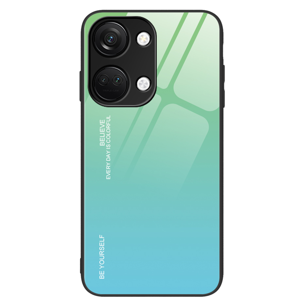 Für OnePlus Ace 2V Gradienten Temperierte Glas Rückenschale PC + TPU Schockschutzhülle - Cyan+blau, OnePlus Ace 2V
Für OnePlus Ace 2V Gradienten Temperierte Glas Rückenschale PC + TPU Schockschutzhülle - Cyan+blau, OnePlus Ace 2V
