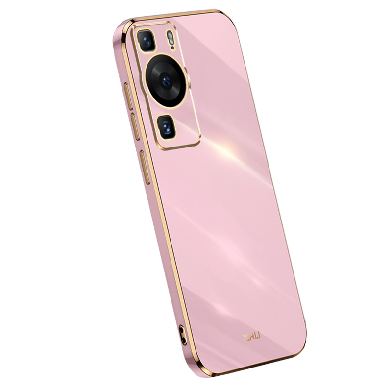 Xinli Für Huawei P60 TPU Phone Hülle Vollkamera Schutz Elektroplatter Goldkantenabdeckung - Lila, Huawei P60 
Xinli Für Huawei P60 TPU Phone Hülle Vollkamera Schutz Elektroplatter Goldkantenabdeckung - Lila, Huawei P60