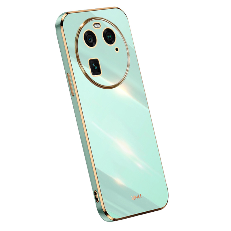 Xinli Für Oppo Finden Sie X6 Gold Electroplated Phone Case Precise Objektivausschnitt Flexible Tpu-abdeckung - Cyan, Oppo Find X6
Xinli Für Oppo Finden Sie X6 Gold Electroplated Phone Case Precise Objektivausschnitt Flexible Tpu-abdeckung - Cyan, Oppo Find X6