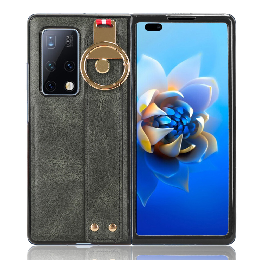 Für Huawei Mate X2 4g / 5G Lederbeschichteter PC+TPU Hybrid Telefonkoffer Armband Flaschenöffner Mit Nackengurt - Grün, Huawei Mate X2 4G
Für Huawei Mate X2 4g / 5G Lederbeschichteter PC+TPU Hybrid Telefonkoffer Armband Flaschenöffner Mit Nackengurt - Grün, Huawei Mate X2 4G