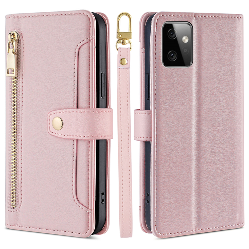 Für Motorola Moto G Power 5G Reißverschluss Pocket Phone Stand Hülle Leder Brieftasche Mit 2 Trägern - Rosa, Motorola Moto G Power 5G
Für Motorola Moto G Power 5G Reißverschluss Pocket Phone Stand Hülle Leder Brieftasche Mit 2 Trägern - Rosa, Motorola Moto G Power 5G