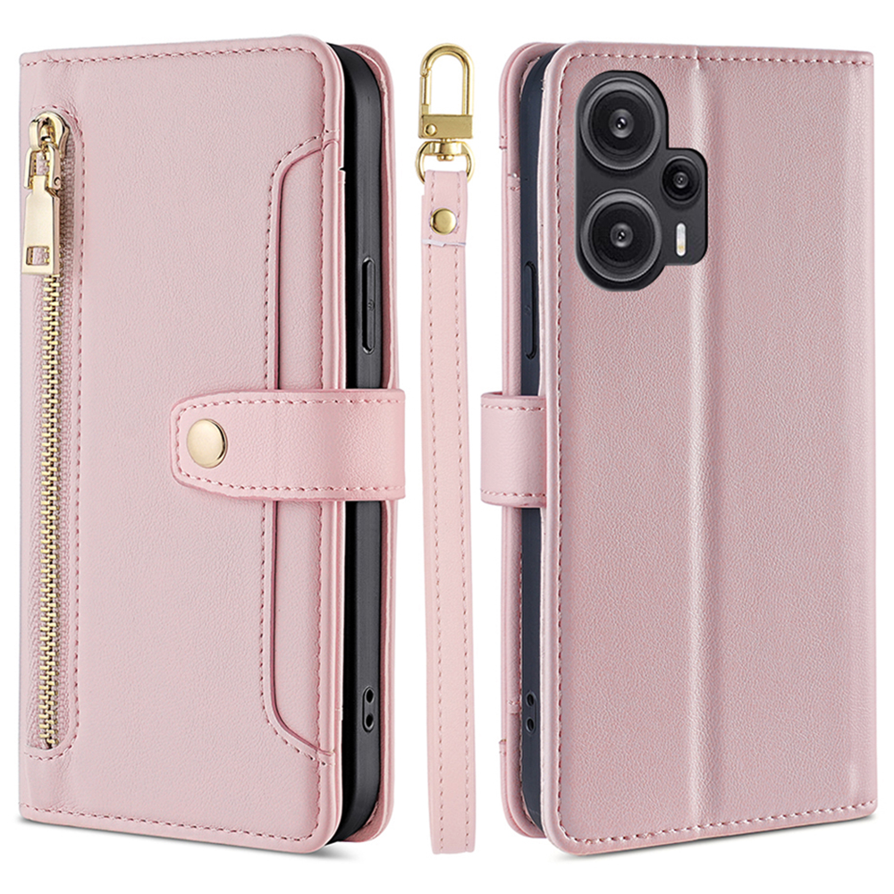 Für Xiaomi Redmi Note 12 Turbo Reißverschluss Pocket Anti-drogen-telefonhülle PU Leder Brieftasche Mit 2 Trägern - Rosa, Xiaomi Redmi Note 12 Turbo
Für Xiaomi Redmi Note 12 Turbo Reißverschluss Pocket Anti-drogen-telefonhülle PU Leder Brieftasche Mit 2 Trägern - Rosa, Xiaomi Redmi Note 12 Turbo