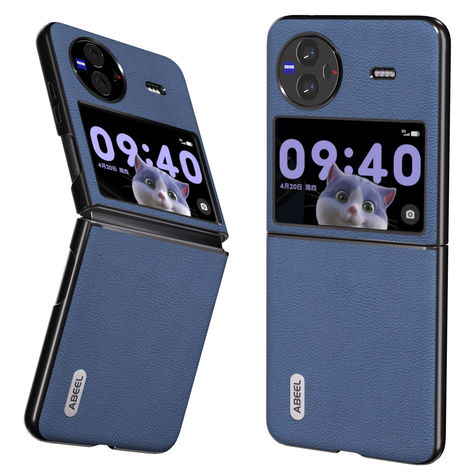ABEEL Für Vivo X Flip Cowhide Leder Beschichtet Hard Case Litchi Textur Klappung Telefonabdeckung - Blau, vivo X Flip
ABEEL Für Vivo X Flip Cowhide Leder Beschichtet Hard Case Litchi Textur Klappung Telefonabdeckung - Blau, vivo X Flip