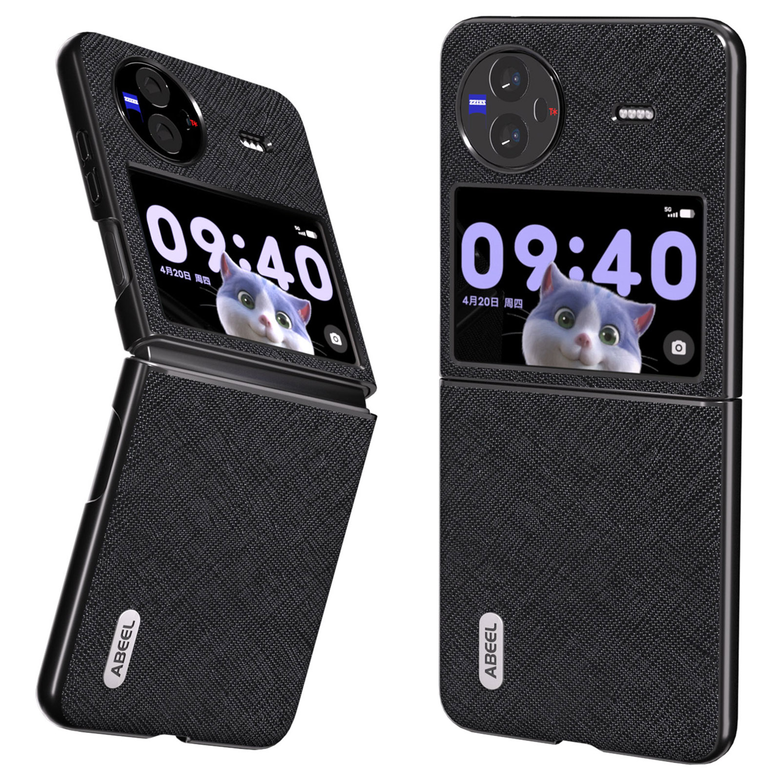 ABEEL Für Vivo X Flip Folding Phone Hülle Cross Textur Kowide Leder -pc -telefonabdeckung - Schwarz, vivo X Flip
ABEEL Für Vivo X Flip Folding Phone Hülle Cross Textur Kowide Leder -pc -telefonabdeckung - Schwarz, vivo X Flip