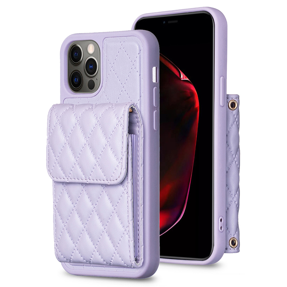 Bf22-stil Für Iphone 12 / 12 Pro PU Lederbeschichtete TPU -hülle Kartenhalter Kickstand -telefonabdeckung - Lila, iPhone 12
Bf22-stil Für Iphone 12 / 12 Pro PU Lederbeschichtete TPU -hülle Kartenhalter Kickstand -telefonabdeckung - Lila, iPhone 12