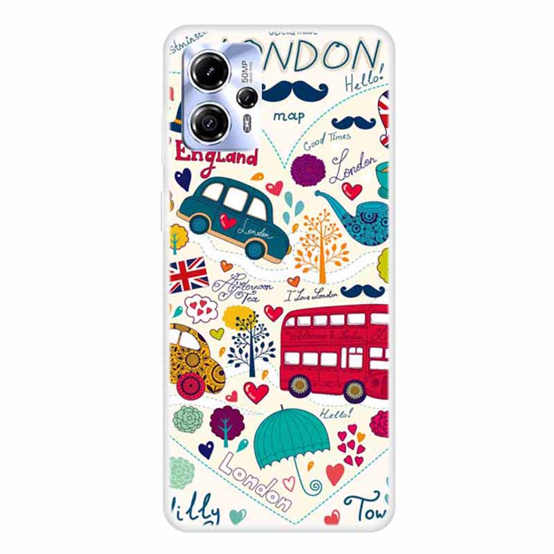 Für Motorola Moto G13 4G Muster Print Design Telefonhülle Flexible TPU -stoßdämpferabdeckung - Roter Bus, Motorola Moto G13 4G
Für Motorola Moto G13 4G Muster Print Design Telefonhülle Flexible TPU -stoßdämpferabdeckung - Roter Bus, Motorola Moto G13 4G