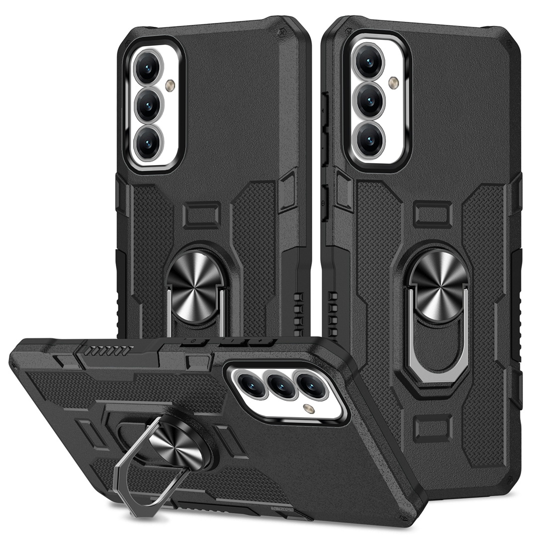 Für Das Samsung Galaxy A14 5G Ringhalter Kickstand Phone Case PC + TPU -schutzabdeckung - Schwarz, Galaxy A14 5G
Für Das Samsung Galaxy A14 5G Ringhalter Kickstand Phone Case PC + TPU -schutzabdeckung - Schwarz, Galaxy A14 5G