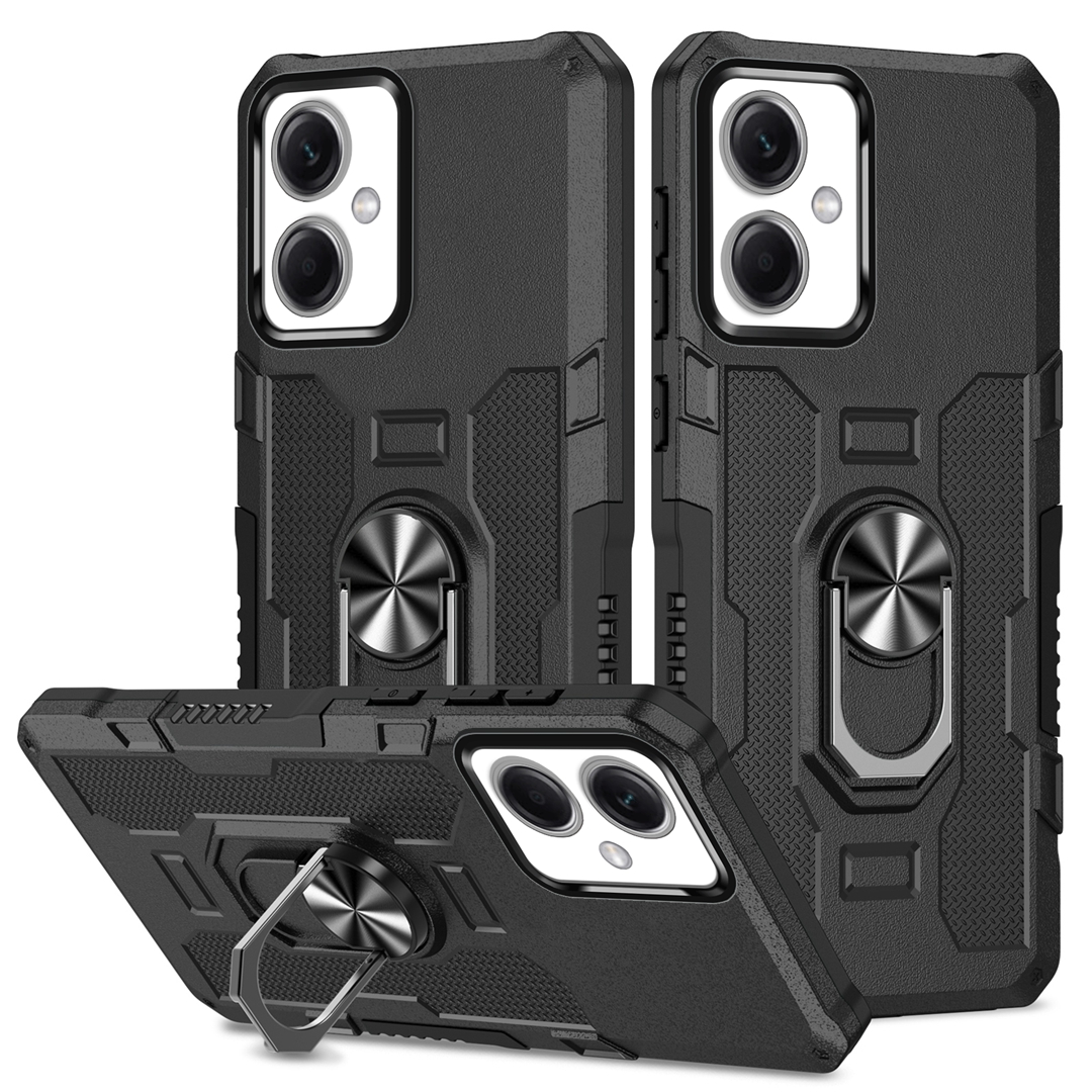 Für Xiaomi Redmi Anmerkung 12 5G (China) /(indien) /(global) / Poco X5 5G Telefonhülle PC + TPU -ringhalter Kickstand -deckung - Schwarz, Xiaomi Redmi Note 12 5G (China)
Für Xiaomi Redmi Anmerkung 12 5G (China) /(indien) /(global) / Poco X5 5G Telefonhülle PC + TPU -ringhalter Kickstand -deckung - Schwarz, Xiaomi Redmi Note 12 5G (China)