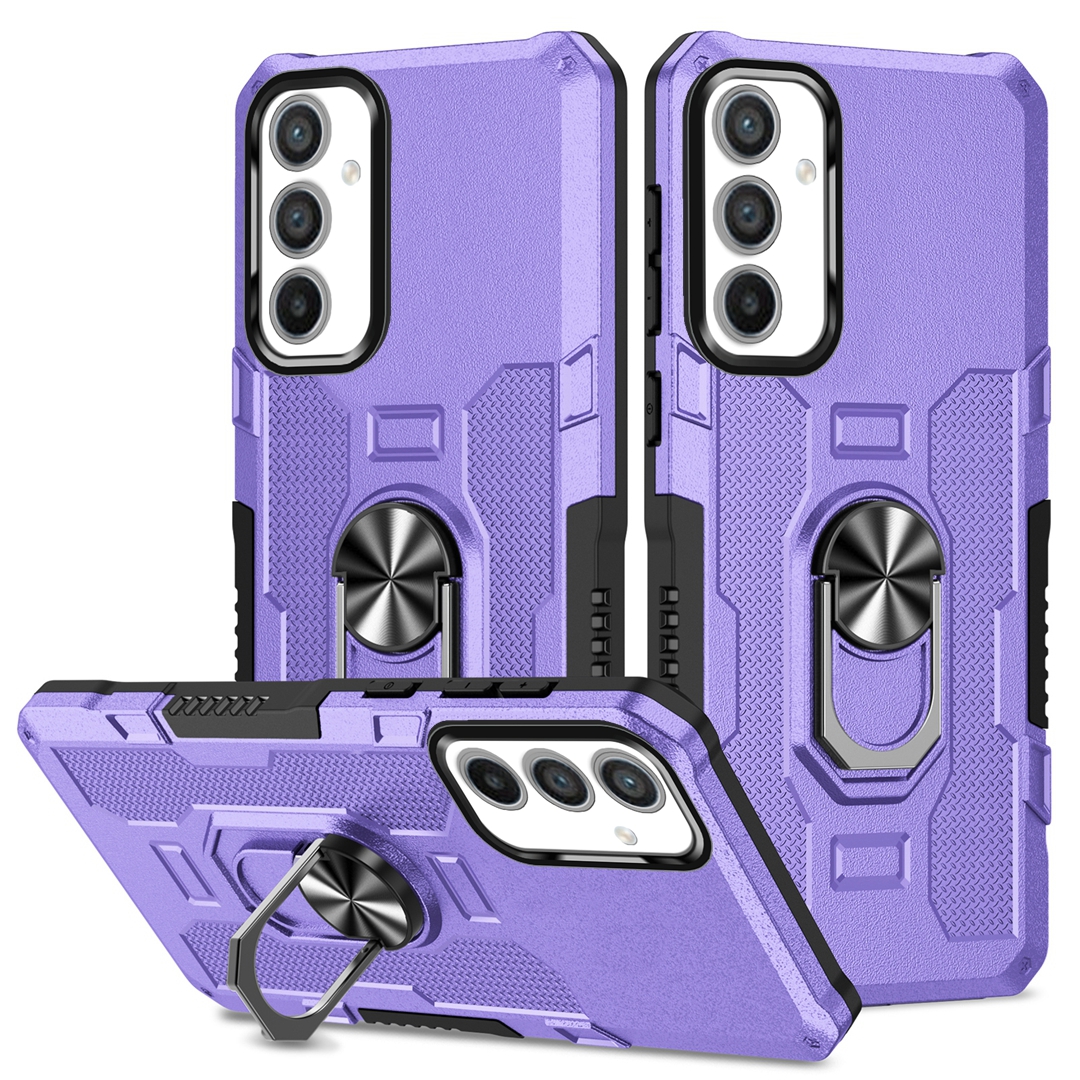 Für Samsung Galaxy A34 5G PC + TPU -telefonhülle Rotationsringhalter Kickstand Cover - Lila, Galaxy A34 5G
Für Samsung Galaxy A34 5G PC + TPU -telefonhülle Rotationsringhalter Kickstand Cover - Lila, Galaxy A34 5G