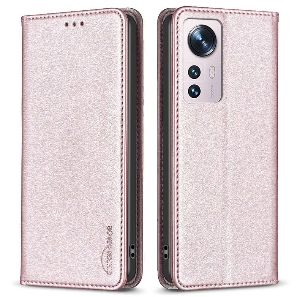 Binfen Farbe BF18 Stand Fall Für Xiaomi 12 5g / 12x 5g / 12S 5G PU Leder -telefonabdeckung Mit Kartenschlitzen - Roségold, Xiaomi 12 5G
Binfen Farbe BF18 Stand Fall Für Xiaomi 12 5g / 12x 5g / 12S 5G PU Leder -telefonabdeckung Mit Kartenschlitzen - Roségold, Xiaomi 12 5G