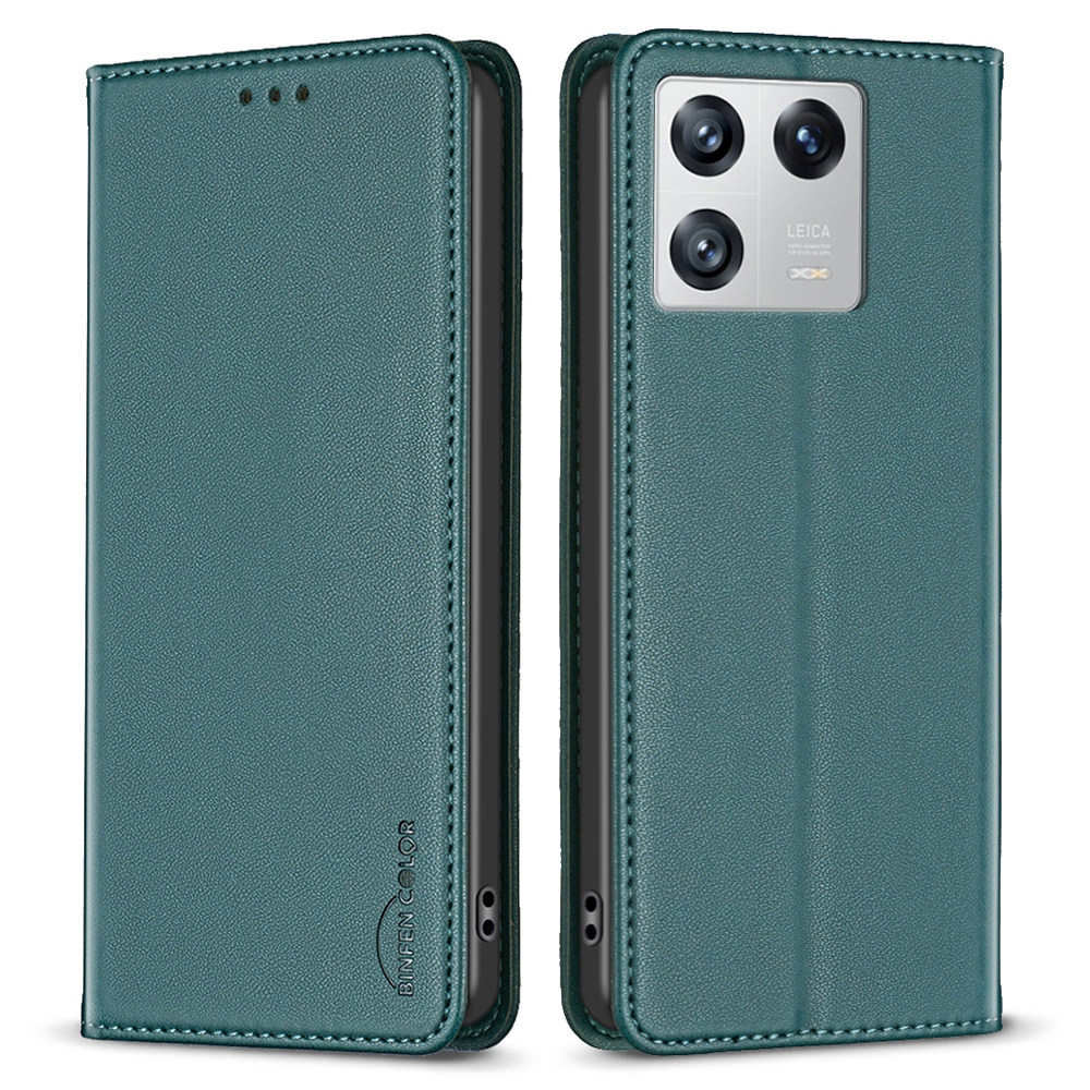 Binfen Color BF18 Kartenhalter Hülle Für Xiaomi 13 PU Lederfaltbares Stand Telefonabdeckung - Grün, Xiaomi 13
Binfen Color BF18 Kartenhalter Hülle Für Xiaomi 13 PU Lederfaltbares Stand Telefonabdeckung - Grün, Xiaomi 13