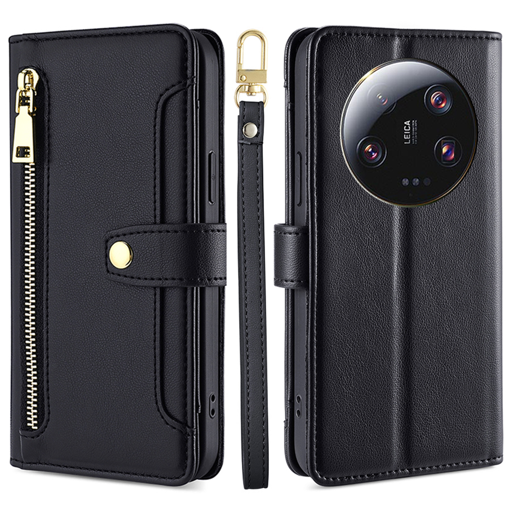 Für Xiaomi 13 Ultra Anti-kollision PU Leder+tpu-telefonabdeckungshülle Mit Reißverschluss in Tasche - Schwarz, Xiaomi 13 Ultra
Für Xiaomi 13 Ultra Anti-kollision PU Leder+tpu-telefonabdeckungshülle Mit Reißverschluss in Tasche - Schwarz, Xiaomi 13 Ultra
