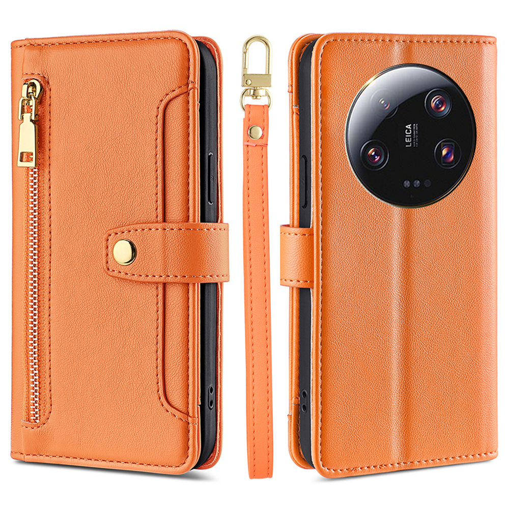 Für Xiaomi 13 Ultra Anti-kollision PU Leder+tpu-telefonabdeckungshülle Mit Reißverschluss in Tasche - Orange, Xiaomi 13 Ultra
Für Xiaomi 13 Ultra Anti-kollision PU Leder+tpu-telefonabdeckungshülle Mit Reißverschluss in Tasche - Orange, Xiaomi 13 Ultra