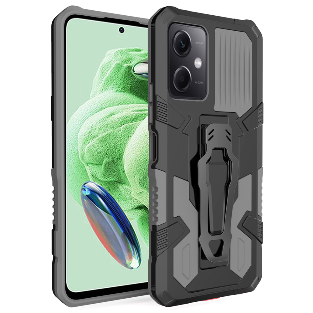 Mechwarrior -projekt Telefonfall Für Xiaomi Redmi Note 12 5G (China) /(indien) /(global) / Poco X5 5G Kickstand Belt Clip TPU+PC -abdeckung - Grau, Xiaomi Poco X5 5G
Mechwarrior -projekt Telefonfall Für Xiaomi Redmi Note 12 5G (China) /(indien) /(global) / Poco X5 5G Kickstand Belt Clip TPU+PC -abdeckung - Grau, Xiaomi Poco X5 5G