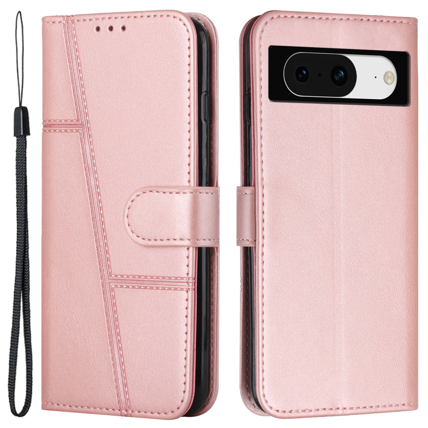 Für Google Pixel 8 Wallet Ständer Folio Flip Phone Hülle PU Leder-handy-handelsabdeckung - Roségold, Google Pixel 8
Für Google Pixel 8 Wallet Ständer Folio Flip Phone Hülle PU Leder-handy-handelsabdeckung - Roségold, Google Pixel 8