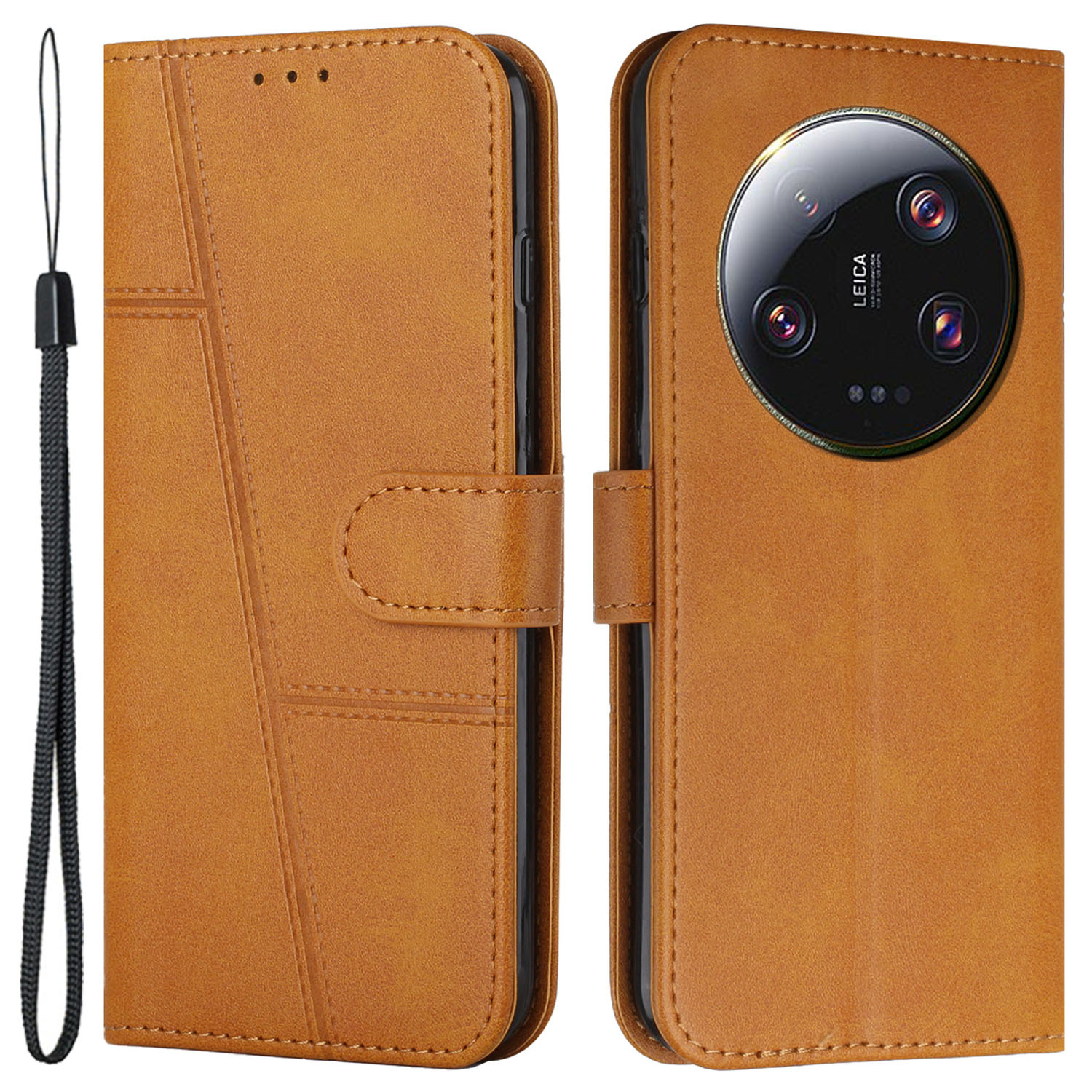 Brieftaschenstandgehäuse Für Xiaomi 13 Ultra Magnetic Clasp Folio Flip PU Leder Handy Drop-sof-abdeckung - Gelb, Xiaomi 13 Ultra
Brieftaschenstandgehäuse Für Xiaomi 13 Ultra Magnetic Clasp Folio Flip PU Leder Handy Drop-sof-abdeckung - Gelb, Xiaomi 13 Ultra