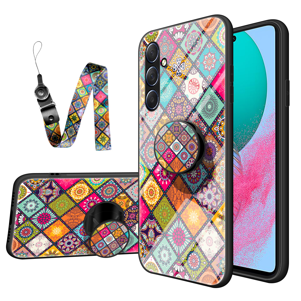 Blumenmuster Telefonkoffer Für Samsung Galaxy M54 5G Pc+tpu+temperiertes Glasschichtabdeckung Mit Lanyard - Farbmuster, Galaxy M54 5G
Blumenmuster Telefonkoffer Für Samsung Galaxy M54 5G Pc+tpu+temperiertes Glasschichtabdeckung Mit Lanyard - Farbmuster, Galaxy M54 5G