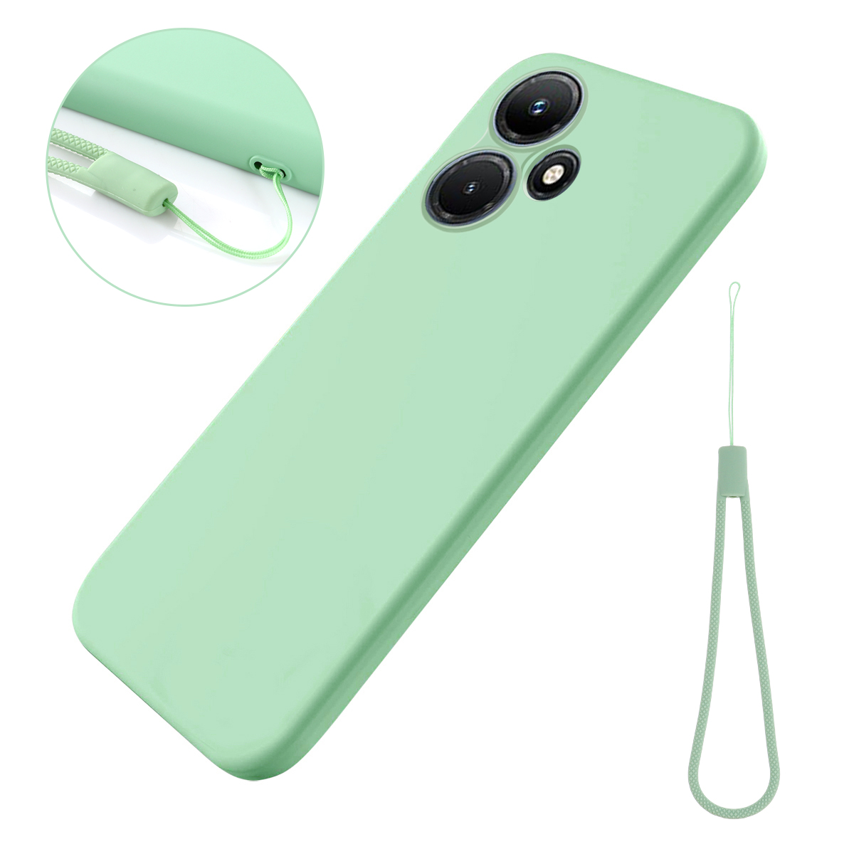 Für Infinix Hot 30 Spielen Flüssige Silikon-anti-drogen-telefonhülle Weichverkleidung Schutzabdeckung - Grün, Infinix Hot 30 Play
Für Infinix Hot 30 Spielen Flüssige Silikon-anti-drogen-telefonhülle Weichverkleidung Schutzabdeckung - Grün, Infinix Hot 30 Play