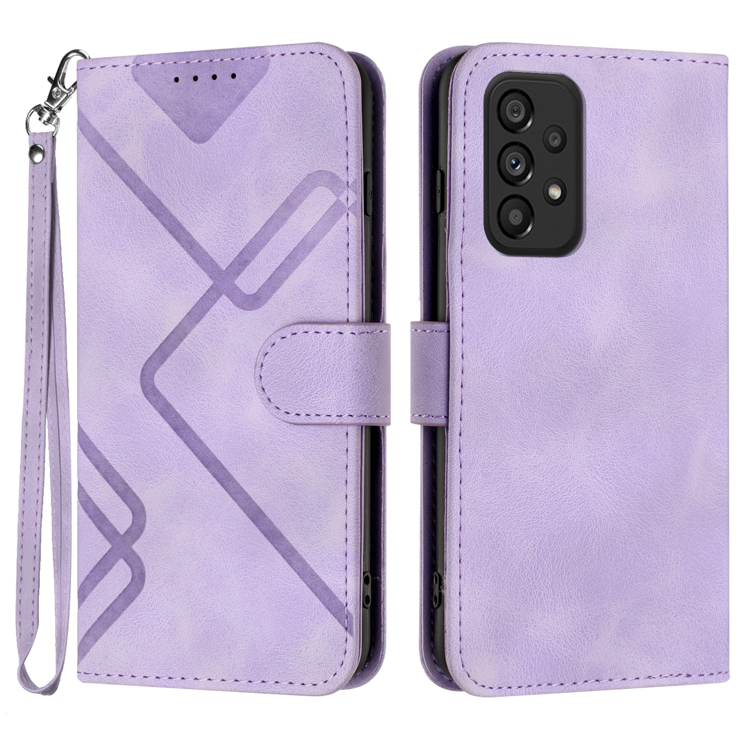 Yx0040 Für Samsung Galaxy A32 4G (EU -version) Lederständer Phone Hülle Geprägte Muster Brieftasche Abdeckung - Helles Lila, Samsung Galaxy A32 4G (EU Version)
Yx0040 Für Samsung Galaxy A32 4G (EU -version) Lederständer Phone Hülle Geprägte Muster Brieftasche Abdeckung - Helles Lila, Samsung Galaxy A32 4G (EU Version)