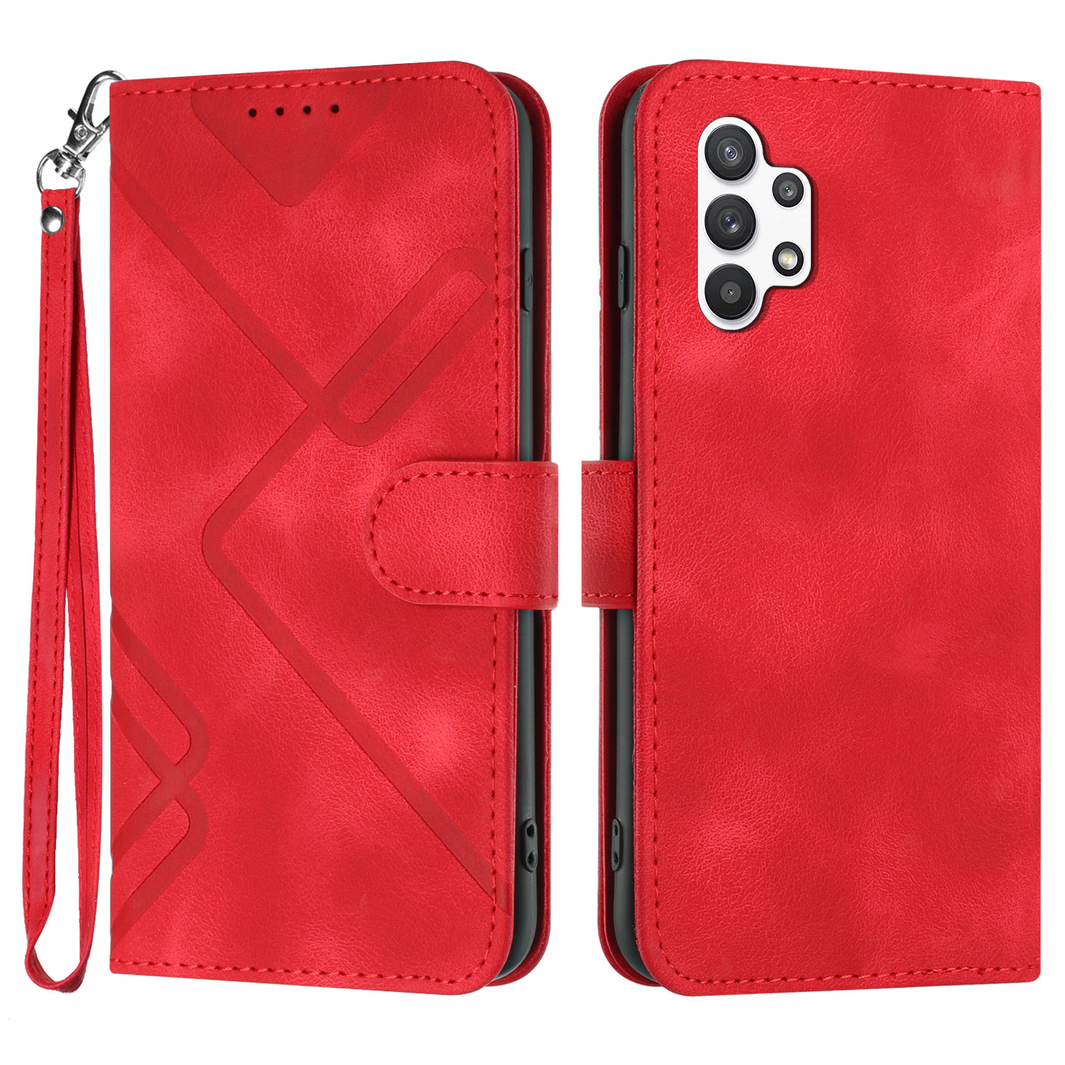 Yx0040 Für Samsung Galaxy A32 5G / M32 5G Eingeprägter Lederprotokollabdeckung Mit Standbrieftasche - Rot, Galaxy A32 5G
Yx0040 Für Samsung Galaxy A32 5G / M32 5G Eingeprägter Lederprotokollabdeckung Mit Standbrieftasche - Rot, Galaxy A32 5G
