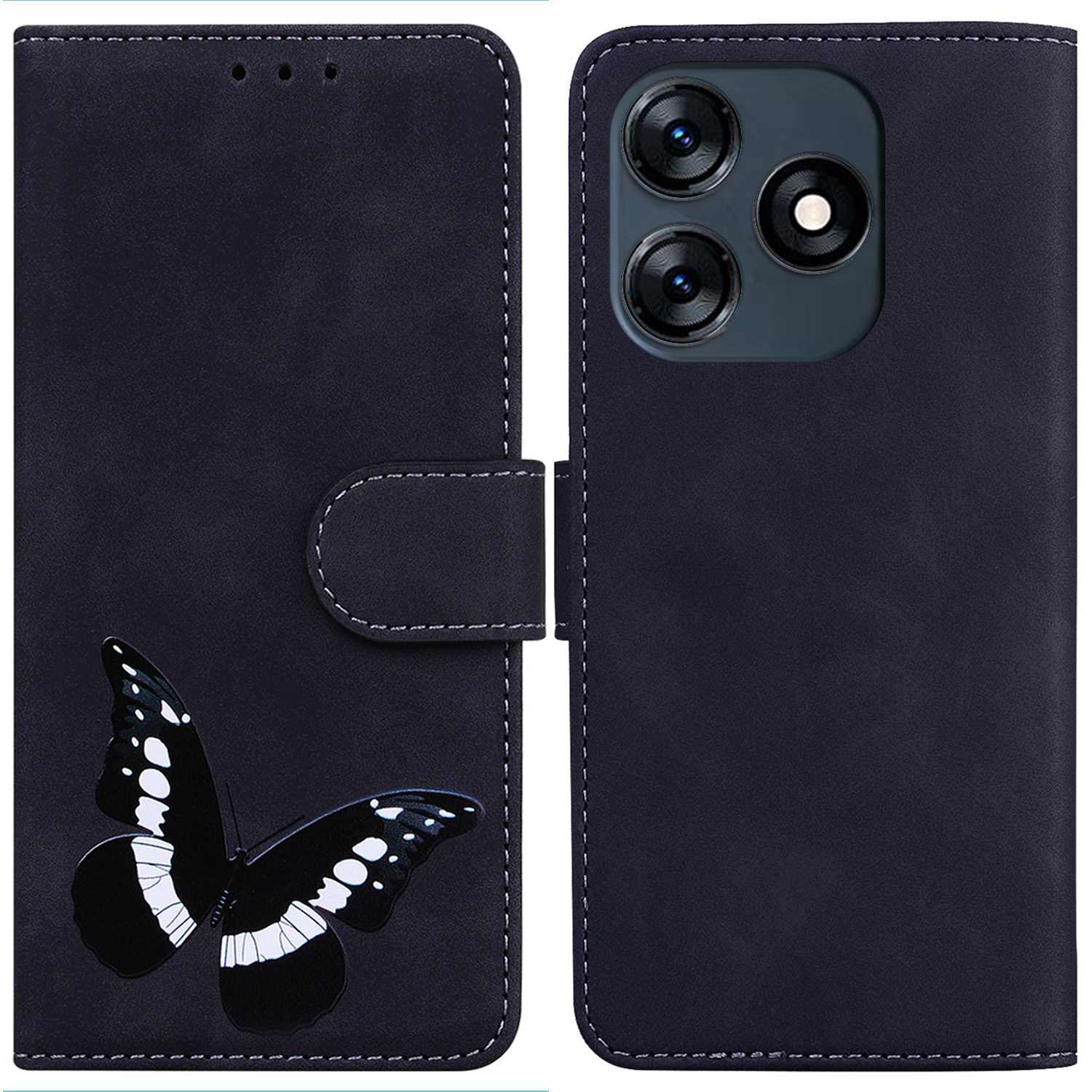 PU Ledertasche Für Tecno Spark 10 4g / 10c 4g, Haut-touch-schmetterlingsdruckstilltäfte Flip-abdeckung - Schwarz, Tecno Spark 10 4G
PU Ledertasche Für Tecno Spark 10 4g / 10c 4g, Haut-touch-schmetterlingsdruckstilltäfte Flip-abdeckung - Schwarz, Tecno Spark 10 4G