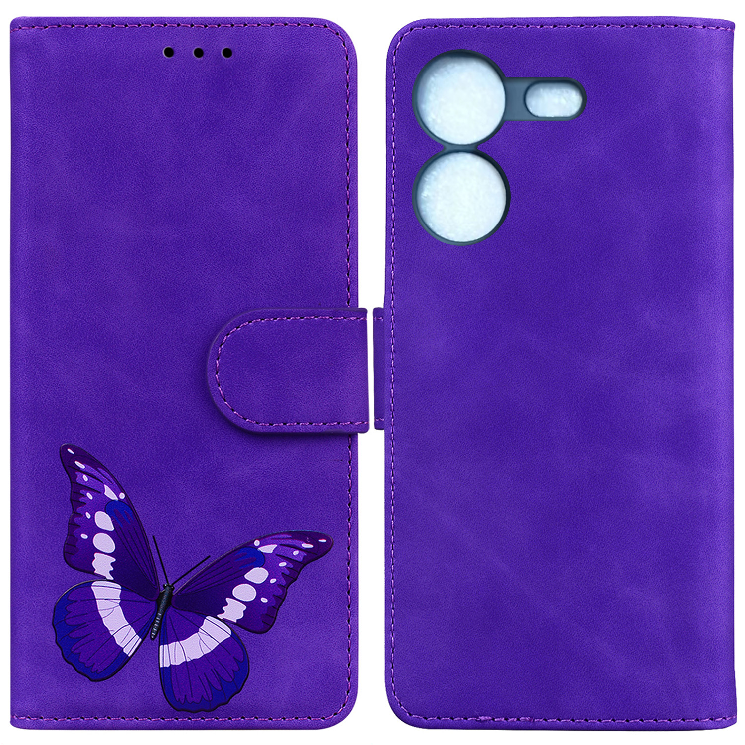 Für Tecno Pova 5 4G Wallet Hülle PU Leder Schmetterlingsdrucke Flip Ständer Telefonabdeckung - Lila, Tecno Pova 5 4G
Für Tecno Pova 5 4G Wallet Hülle PU Leder Schmetterlingsdrucke Flip Ständer Telefonabdeckung - Lila, Tecno Pova 5 4G