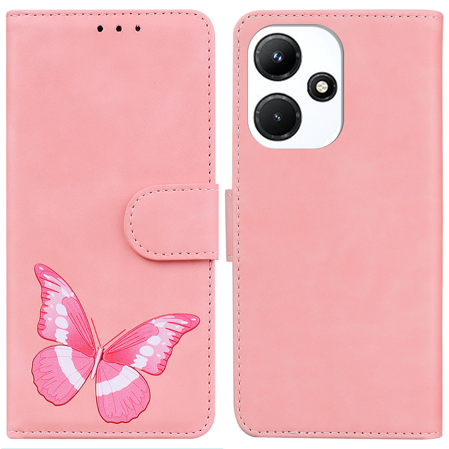 Butterfly-druckbrieftaschenabdeckung Für Infinix Hot 30i X669c, Haut-touch-leder + TPU Stand Telefonhülle - Rosa, Infinix Hot 30i
Butterfly-druckbrieftaschenabdeckung Für Infinix Hot 30i X669c, Haut-touch-leder + TPU Stand Telefonhülle - Rosa, Infinix Hot 30i