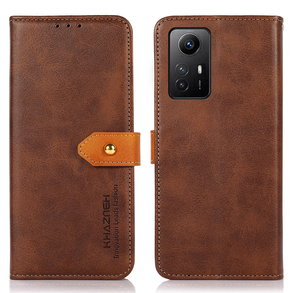 Khazneh Für Xiaomi Redmi Anmerkung 12s 4G Anti-fingerabdruck PU Leder Telefonabdeckung Cowide Texturständer Wallet Wallet - Braun, Xiaomi Redmi Note 12S 4G
Khazneh Für Xiaomi Redmi Anmerkung 12s 4G Anti-fingerabdruck PU Leder Telefonabdeckung Cowide Texturständer Wallet Wallet - Braun, Xiaomi Redmi Note 12S 4G