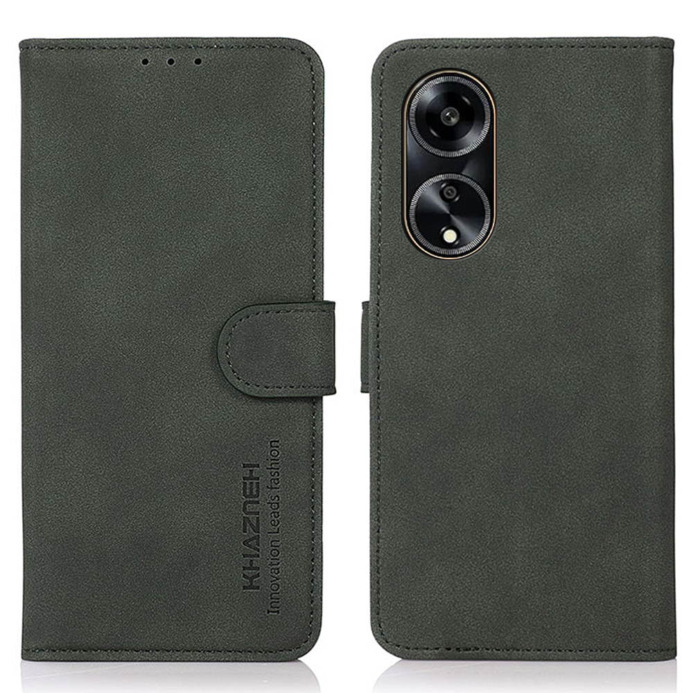 Khazneh PU Leder Telefonhülle Für Oppo A1 5G Textured Flip Wallet Stand Cover - Grün, Oppo A1 5G
Khazneh PU Leder Telefonhülle Für Oppo A1 5G Textured Flip Wallet Stand Cover - Grün, Oppo A1 5G
