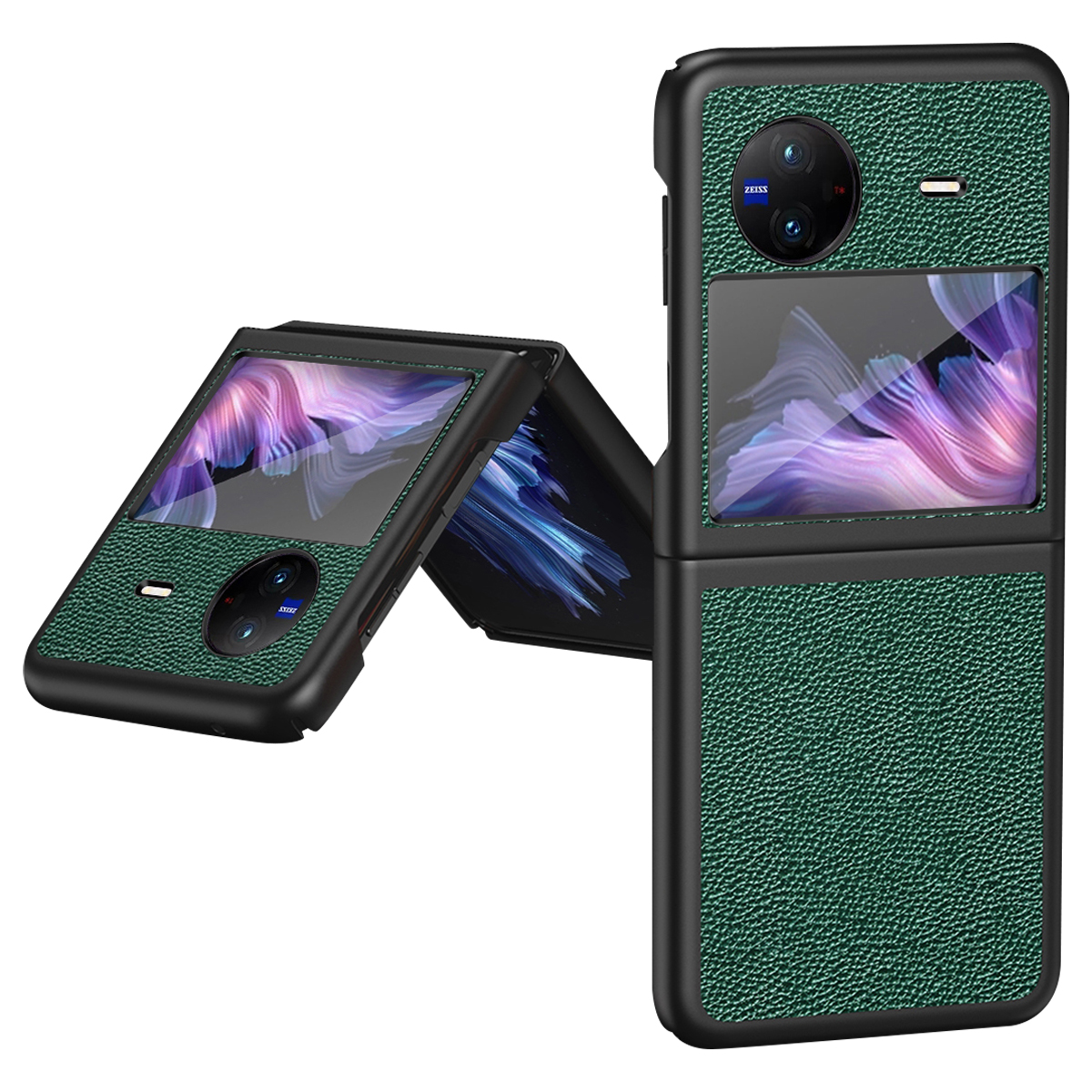 Litchi Texturkoffer Für Vivo X Flip Phone Case Anti-drogen-pu-leder-hard-pc-telefonabdeckung - Grün, vivo X Flip
Litchi Texturkoffer Für Vivo X Flip Phone Case Anti-drogen-pu-leder-hard-pc-telefonabdeckung - Grün, vivo X Flip