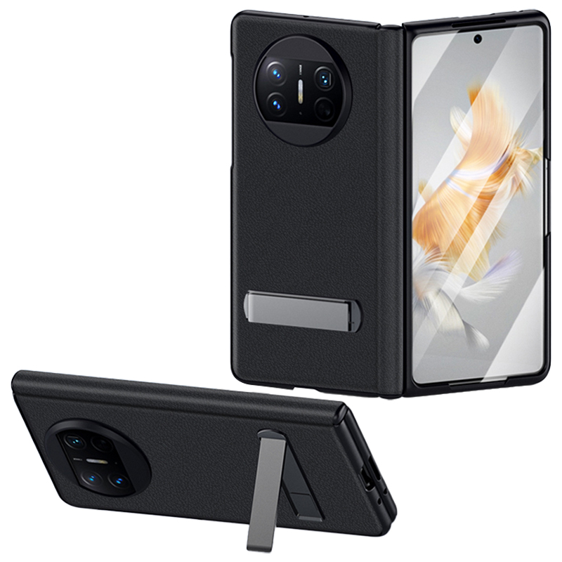 Für Huawei Mate X3 5G Scharnierschutz Telefonhülle PU Leder -kickstand Cover Mit Temperamentvollem Glasfilm - Schwarz, Huawei Mate X3 5G
Für Huawei Mate X3 5G Scharnierschutz Telefonhülle PU Leder -kickstand Cover Mit Temperamentvollem Glasfilm - Schwarz, Huawei Mate X3 5G