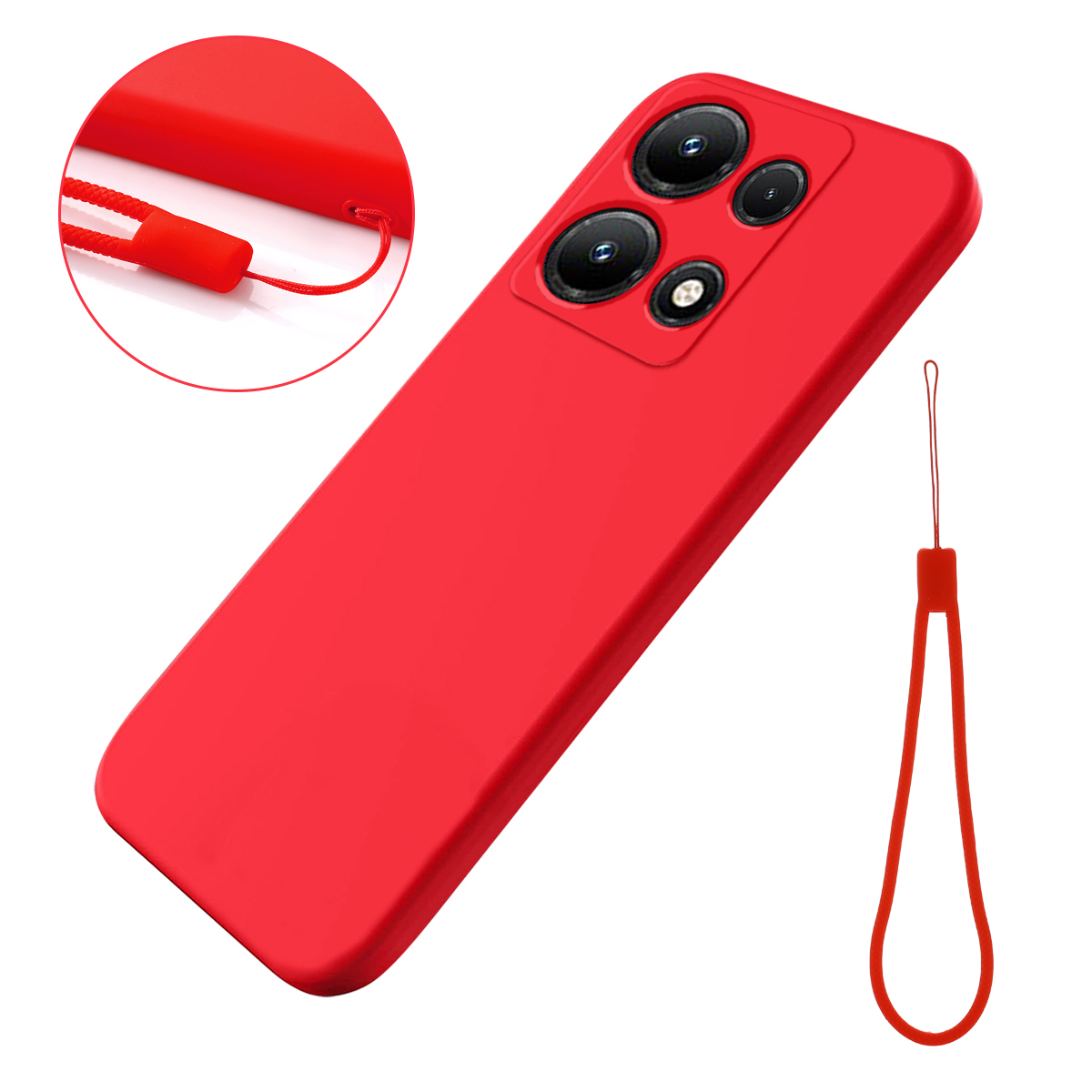 Für Infinix -hinweis 30 4G Flüssiges Silikon Flexible Telefonhülle Weichverkleidung Schutzabdeckung - Rot, Infinix Note 30i 4G
Für Infinix -hinweis 30 4G Flüssiges Silikon Flexible Telefonhülle Weichverkleidung Schutzabdeckung - Rot, Infinix Note 30i 4G