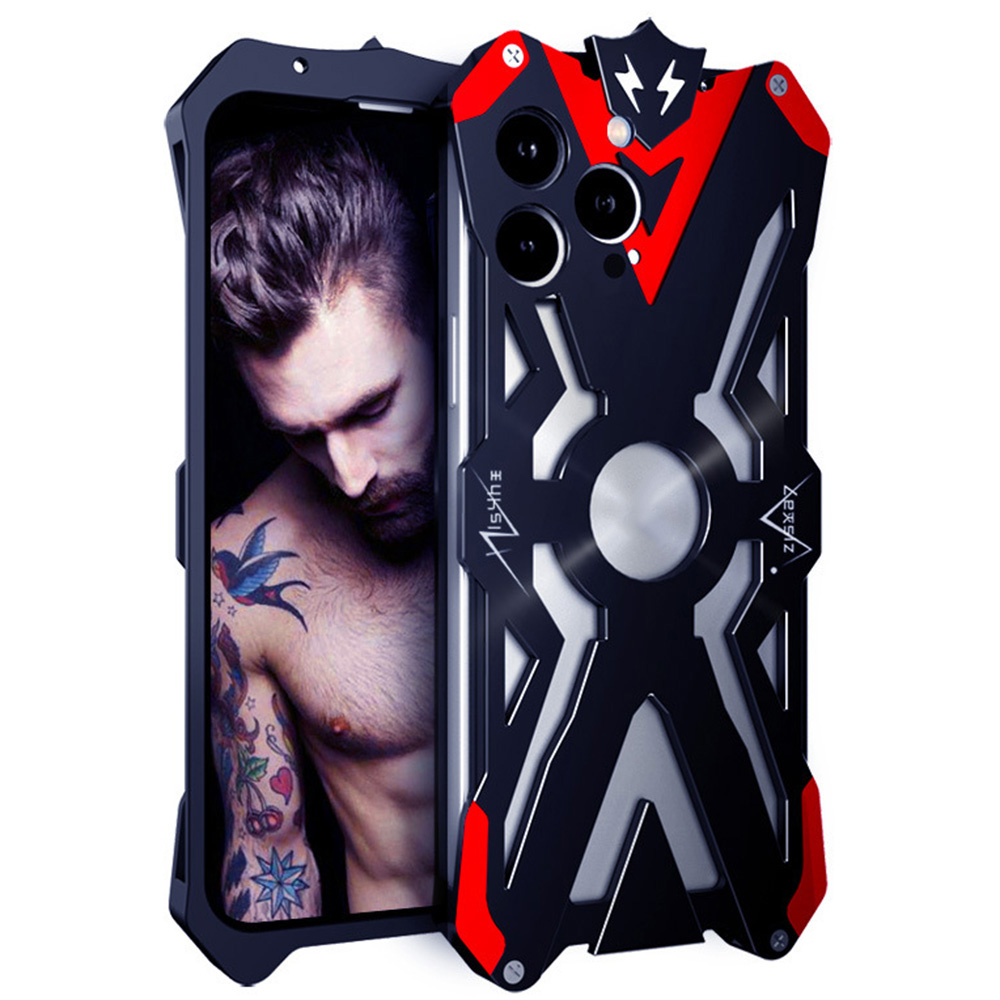 Für Iphone 13 Pro Harif Rüstung Rugged Case Aluminiumlegierung Metall -telefonabdeckung - Schwarz / Rot, iPhone 13 Pro
Für Iphone 13 Pro Harif Rüstung Rugged Case Aluminiumlegierung Metall -telefonabdeckung - Schwarz / Rot, iPhone 13 Pro