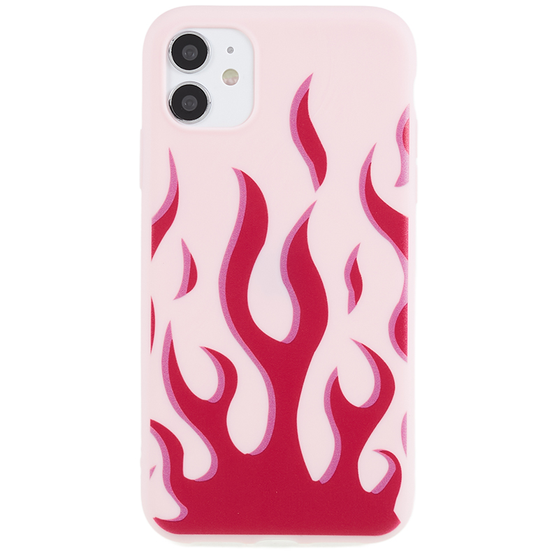 Für Das Iphone 11 Soft TPU -deckungsmuster -druck -entwurfsschützer -telefonhülle 11 - Rosa / Rote Flamme, iPhone 11
Für Das Iphone 11 Soft TPU -deckungsmuster -druck -entwurfsschützer -telefonhülle 11 - Rosa / Rote Flamme, iPhone 11