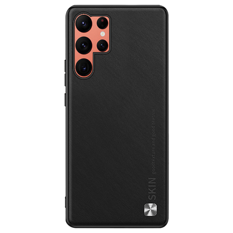 Für Samsung Galaxy S23 Ultra Metall Decor Schutzschale PU Leder Beschichtete PC+TPU -telefonhülle - Schwarz, Galaxy S23 Ultra
Für Samsung Galaxy S23 Ultra Metall Decor Schutzschale PU Leder Beschichtete PC+TPU -telefonhülle - Schwarz, Galaxy S23 Ultra