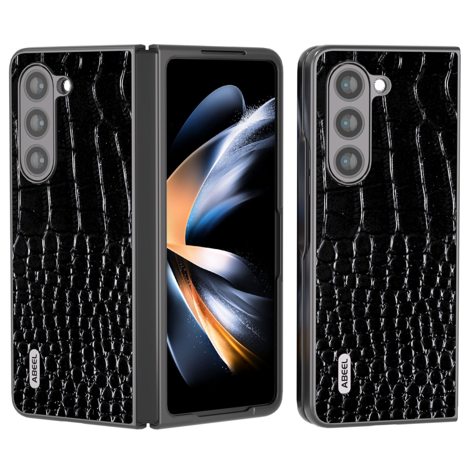 ABEEL Für Samsung Galaxy Z Fold5 5G Cowhide Leder + PC Phone Hülle Krokodiltextur Schlanker Abdeckung - Schwarz, Galaxy Z Fold5 5G
ABEEL Für Samsung Galaxy Z Fold5 5G Cowhide Leder + PC Phone Hülle Krokodiltextur Schlanker Abdeckung - Schwarz, Galaxy Z Fold5 5G