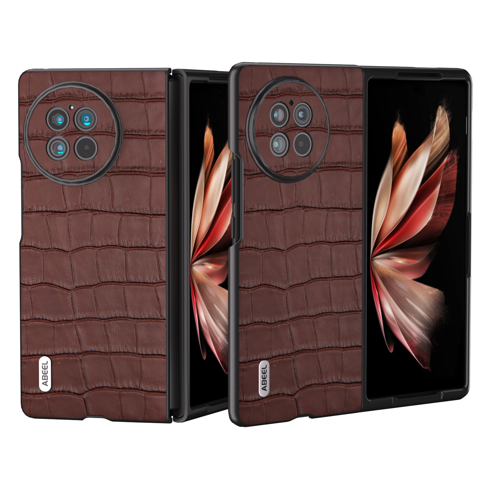 Abeel Für Vivo X Fold2 Krokodil Texturhülle Echtes Kuhleder -pc -telefonabdeckung - Braun, vivo X Fold2
Abeel Für Vivo X Fold2 Krokodil Texturhülle Echtes Kuhleder -pc -telefonabdeckung - Braun, vivo X Fold2