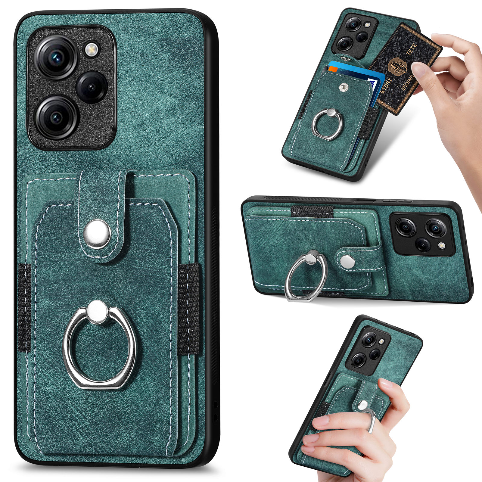 Kickstand -telefonkoffer Für Xiaomi Poco X5 Pro 5G / Redmi Note 12 Pro Speed 5g, PU -leder -pc+tpu -kartenschlitzabdeckung - Grün, Xiaomi Poco X5 Pro 5G
Kickstand -telefonkoffer Für Xiaomi Poco X5 Pro 5G / Redmi Note 12 Pro Speed 5g, PU -leder -pc+tpu -kartenschlitzabdeckung - Grün, Xiaomi Poco X5 Pro 5G