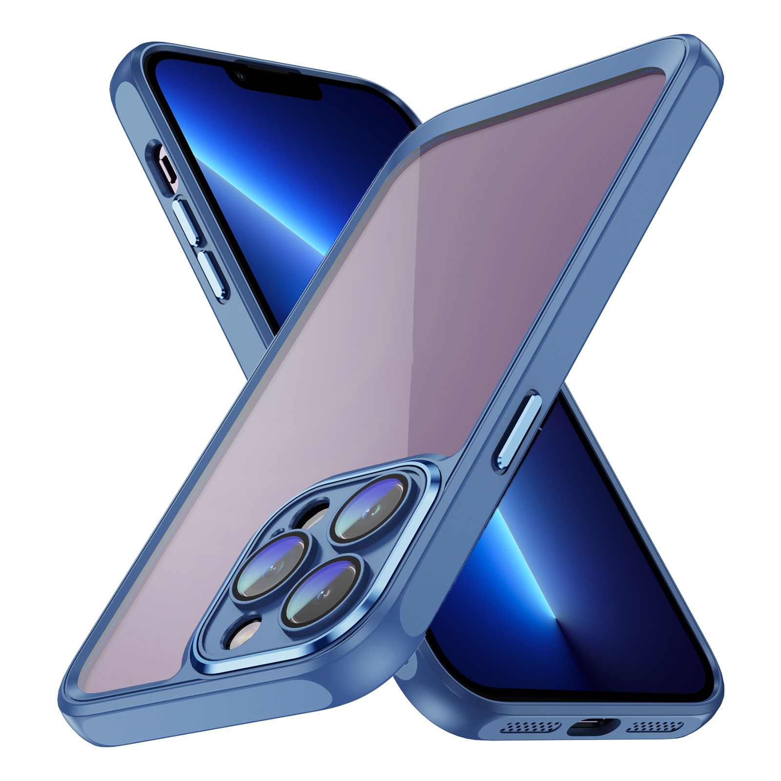 Für Iphone 13 Pro Slim Transparent Deckung Acryl+tpu Kratzfestes Telefongehäuse Mit Kamera -objektivschutzschutz - Blau, iPhone 13 Pro
Für Iphone 13 Pro Slim Transparent Deckung Acryl+tpu Kratzfestes Telefongehäuse Mit Kamera -objektivschutzschutz - Blau, iPhone 13 Pro