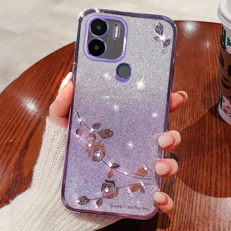 TPU -fall Für Xiaomi Redmi A1+ 4G / A2+ 4g / Poco C50 4G Gradient Glitter Blume Blumensteine telefonabdeckung - Lila, Xiaomi Redmi A1+ 4G
TPU -fall Für Xiaomi Redmi A1+ 4G / A2+ 4g / Poco C50 4G Gradient Glitter Blume Blumensteine telefonabdeckung - Lila, Xiaomi Redmi A1+ 4G