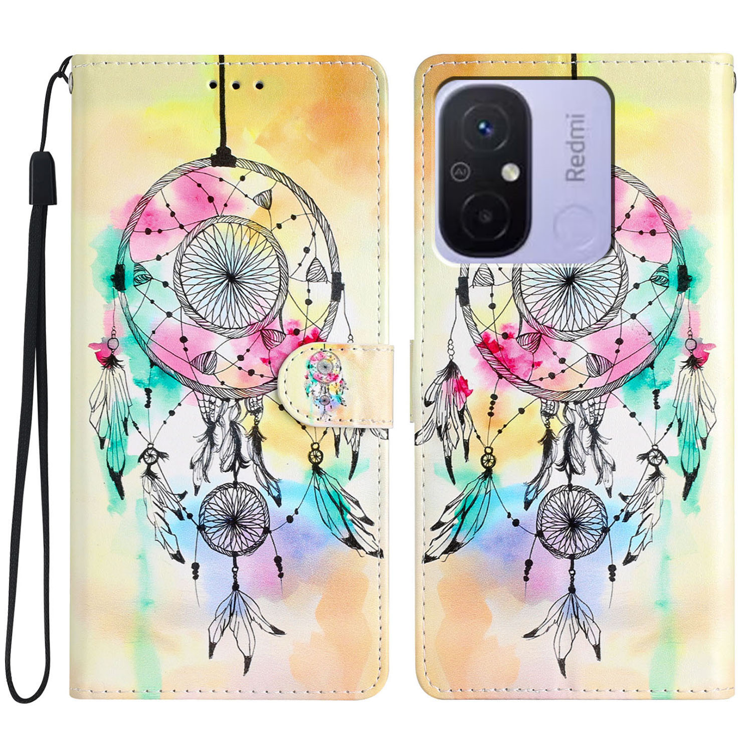 Für Xiaomi Redmi 12C 4G Wallet Phone Hülle PU Leder -muster -druckständer Cover - Windspiel, Xiaomi Redmi 12C 4G
Für Xiaomi Redmi 12C 4G Wallet Phone Hülle PU Leder -muster -druckständer Cover - Windspiel, Xiaomi Redmi 12C 4G
