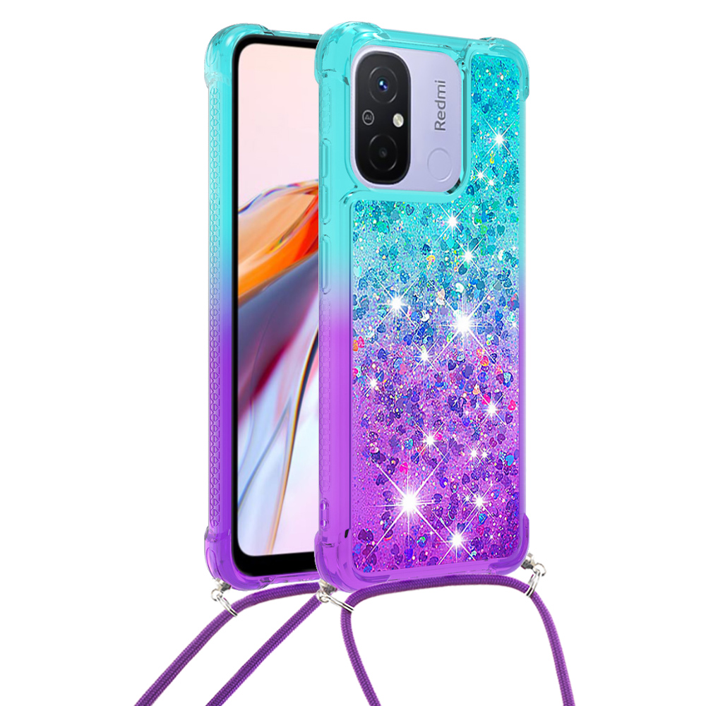 Für Xiaomi Redmi 12c 4g / 11a 4G YB Ticksand Series-6 TPU Telefonabdeckung Floating Liquid Glitter Mit Lanyard - Himmelblau+lila, Xiaomi Redmi 12C 4G
Für Xiaomi Redmi 12c 4g / 11a 4G YB Ticksand Series-6 TPU Telefonabdeckung Floating Liquid Glitter Mit Lanyard - Himmelblau+lila, Xiaomi Redmi 12C 4G