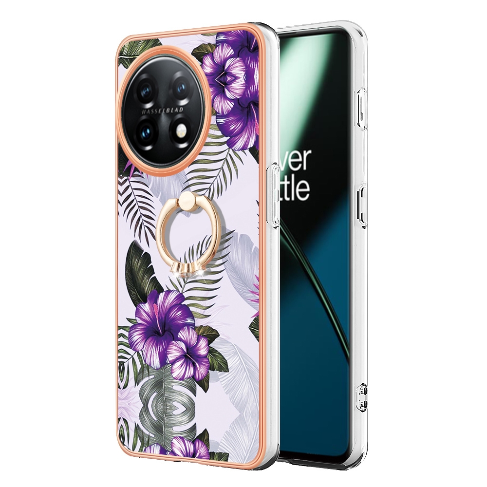 YB Imd-serie-6 Für OnePlus 11 5G Ring Kickstand Phone Case Electroplated Frame Marmormuster Tpu-abdeckung - Lilane Blumen, OnePlus 11 5G
YB Imd-serie-6 Für OnePlus 11 5G Ring Kickstand Phone Case Electroplated Frame Marmormuster Tpu-abdeckung - Lilane Blumen, OnePlus 11 5G