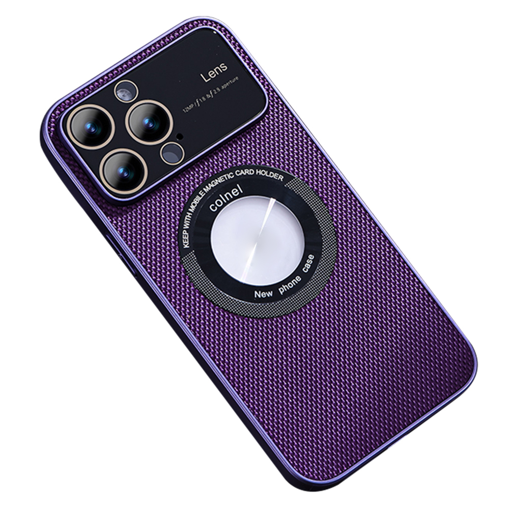 Für Das Iphone 13 Pro Max. 6,7 Zoll Scratch Proof PC+Nylon Zurück -deckungs -logo -cutout -telefonhülle Ansicht - Lila, iPhone 13 Pro Max
Für Das Iphone 13 Pro Max. 6,7 Zoll Scratch Proof PC+Nylon Zurück -deckungs -logo -cutout -telefonhülle Ansicht - Lila, iPhone 13 Pro Max